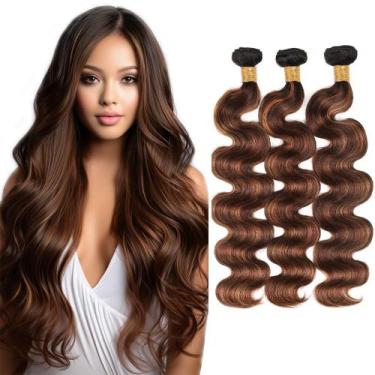 Imagem de Extensões de cabelo Biottihair Highlight Bundles Body Wave P4/30