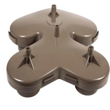 Imagem de VODCACA CX3030C Coletor superior de substituição para modelos de filtro de cartucho transparente Hayward Swim C2030 C3030 C4030, substituição eficiente de filtragem de piscina para 17-150-1329, HAY