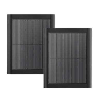 Imagem de Carregador de painel solar YUELAN 5W para câmeras de anel, pacote com 