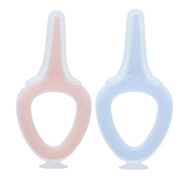 Imagem de Escova de dentes leve de silicone para treinamento infantil, escova de dentes para bebês, escova de dentes de treinamento para bebês e crianças, cuidados bucais para cuidar da gengiva, recomendada por