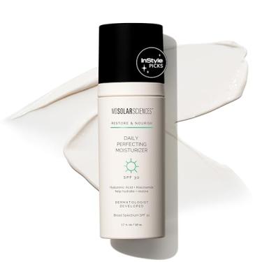 Imagem de MDSolarSciences Daily Perfecting Moisturizer SPF 30 Sunscreen - 2-in-1 Face Moisturizer and Sunscreen Hydrates Skin and Provides Oil-Free Broad Spectrum Protection - 1.7 Fl Oz / 50 ml