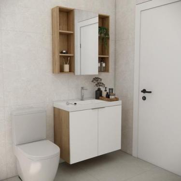 Imagem de Conjunto de Banheiro com Cuba 80cm Vittare - Estilare