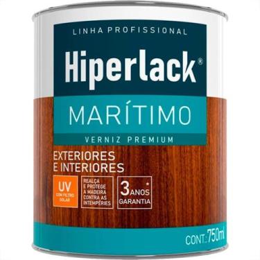 Imagem de Verniz Hyperlack Maritimo Fosco Incolor 750Ml - IQUINE