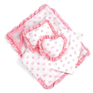 Imagem de Conjunto de roupa de cama Baby Doll BABESIDE para bonecas de 43 a 56 c