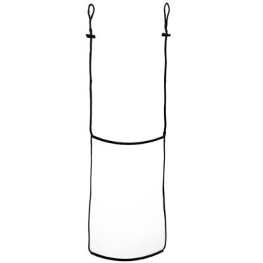 Imagem de ZIVOXIA Auxiliar de vara de escalada para caça, auxiliar de degrau duplo de corrente de margarida, trançado à mão, 1,5 m, comprimento de degrau, escada de corda leve, suporte de árvore - pesa apenas