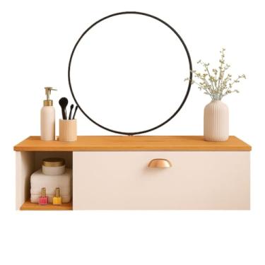 Imagem de Penteadeira Camarim MakeUp Maquiagem Suspensa(MARGOT OFF/C)