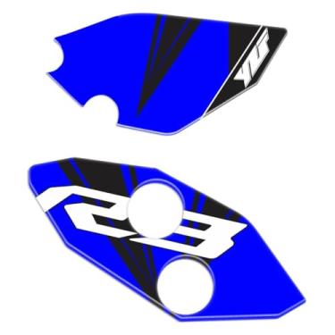 Imagem de Adesivo Resinado Protetor Pedaleira Compatível Yzf R3 2016 À 2020