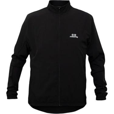 Imagem de Jaqueta Corta Vento de Ciclismo Masculina Márcio May Race Preta