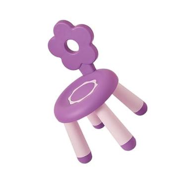 Imagem de ASHATA Cadeira de Atividade Plástica Ergonômica Infantil Com Design de Flor Interessante, Ampla para Brincar e Desenhar, Cadeira de Piquenique Portátil (Tipo 3)