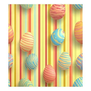 Imagem de Blueangle Capa magnética de ovos de páscoa para lava-louças, decoração da capa frontal da máquina de lavar louça, adesivos de eletrodomésticos, adesivos de eletrodomésticos, 58 cm C x 66 cm adesivo