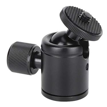 Imagem de KIMISS Liga de Alumínio Profissional CNC Esférico Esférico Oxidação Anódica Rotação Multifuncional de 360 ​​graus Com Forte Força de Travamento para Câmeras DSLR Movimento Orifício de
