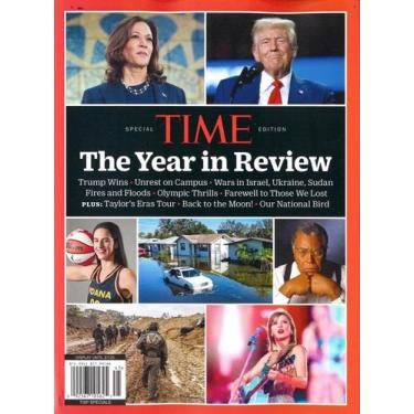 Imagem de Revista TIME - O Ano em Revista 2024: Trump, Caitlin Clark, Kamala Har