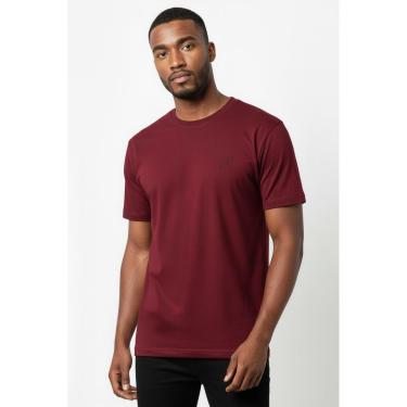 Imagem de Camiseta lisa masculina reta manga curta com elastano 59016-Masculino