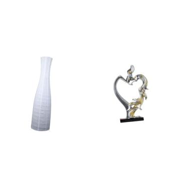 Imagem de Whtkoph Protetor Minimalista de Papel para Abajur de Chão com Estampa de Um Casal Se Beijando, Ideal para Quarto, Sala de Estar, Casamentos E Decoração.