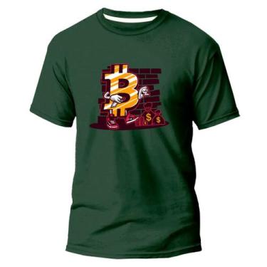 Imagem de Camiseta Algodão Premium Estampa Digital Cifrão Dinheiro DTF - Pavesi,