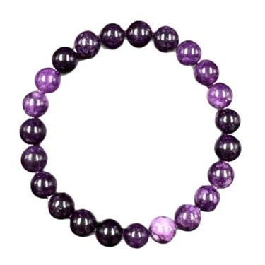 Imagem de Pulseira de atração de dinheiro feminina masculina pedra natural olho de tigre contas elásticas joias riqueza energia cristal cura ioga meditação amizade presente de Natal, Medium, Latão, Sem Pedra