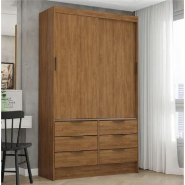 Imagem de Guarda Roupa Sevilha 2 Portas Cinamomo - Carioca Móveis