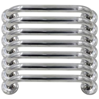 Imagem de Barra de Apoio para Parede em Aço Inox 24mm de Diâmetro Segurança e Acessibilidade (7, 30cm)