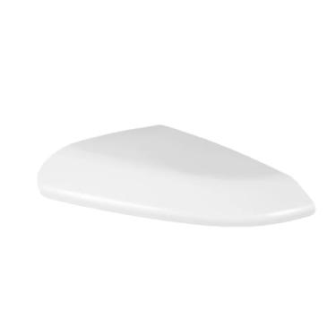 Imagem de Tampa do espelho lateral da porta compatível com honda civic 10th 2016 2017 2018 2019 2020 2021 vermelho/brilhante preto/branco capas retrovisores(1pc White Left)