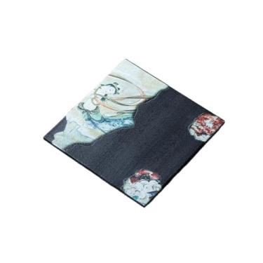 Imagem de Bandeja doméstica Zen para bule de chá para sala de estar, mesa de chá, bandeja de chá seco, palete