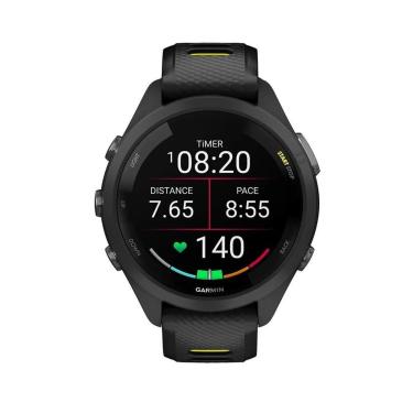 Imagem de Smartwatch Garmin Forerunner 265S, 8GB, WiFi, GPS, NFC, Tela 1,1 Amoled, 5ATM, 0100281003-Unissex