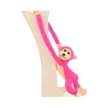 Imagem de Brinquedo De Pelúcia Macaco De Braço Longo 60/70CM Com Alça Anticolisã