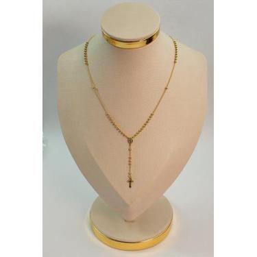 Imagem de Colar Live CO85 - Bijuteria Fina Banhada a Ouro 18k - no-brand