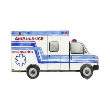 Imagem de Decoração Para Quarto Infantil, Pôster De Carro De Brinquedo Em Aquare