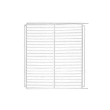 Imagem de Kit - 1 Prateleira Branca Visa Vn44 Vb40 + 4 Ganchos Suporte - Metalfr