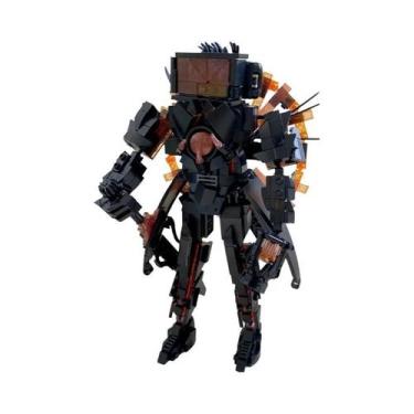 Imagem de Conjunto De Blocos De Montar DIY Para Adultos MOC Skibid-i, Blocos Tit