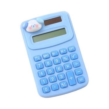 Imagem de Mini Calculadora Digital Portátil De Desenho Animado Para Estudantes, 