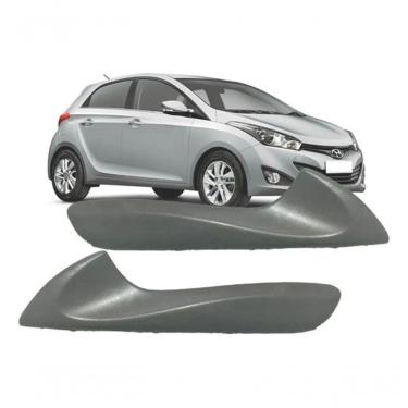 Imagem de Par Gatilho Puxador Maçaneta Interna Hb20 Sedan 2016 2017 - Un / 2 [f103]