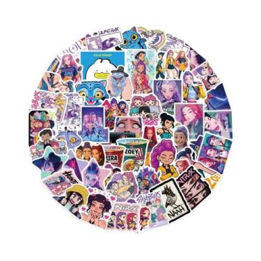 Imagem de 60PCS Adesivos Impermeáveis K-POP DEMON HUNTERS Para Telefone, Guitarr
