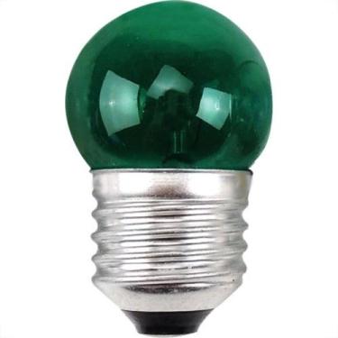 Imagem de Lampada Bolinha Brasfort 07Wx220V Verde 8476 - Kit C/25, 220V