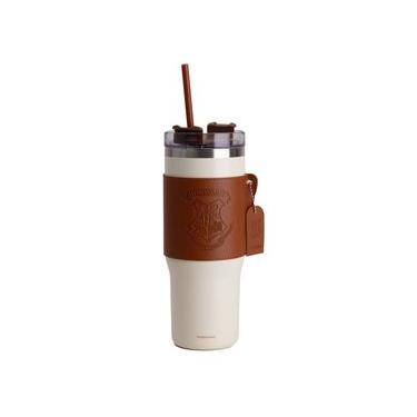 Imagem de Copo Térmico Com Canudo HP Hogwarts Único