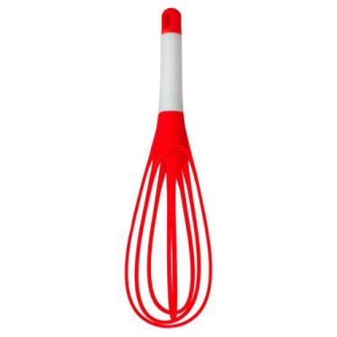 Imagem de Batedor fuê retratil plastico - Doce Vida, Vermelho