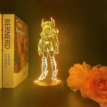 Imagem de Suporte de produtos de anime Night Light USB Saint Seiya Hyoga Ch - ta