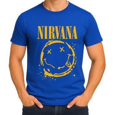 Imagem de Camisa Camiseta de Algodão Masculina Feminina Unissex Banda De Rock Ni