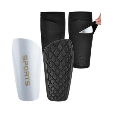 Imagem de Caneleiras De Futebol Para Adolescentes Sanke: Equipamento De Proteção