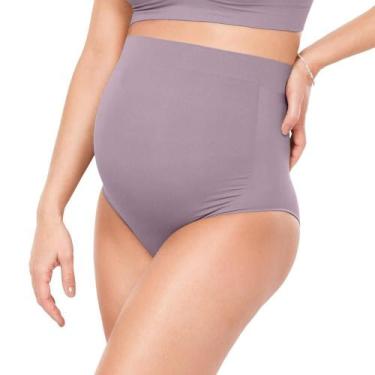 Imagem de Calcinha Gestante Alta Plié 50040 - Plie, Lilás, G