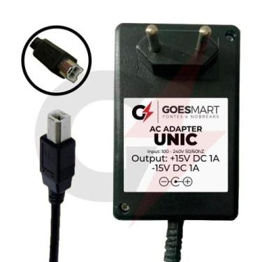 Imagem de Fonte Para Mesa De Som Unic Bivolt +15V -15V 1A Simétrica - Goesmart