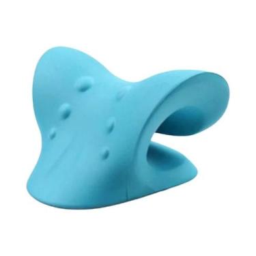Imagem de Almofada Ergonômica Em Forma De U Para Massagem Na Coluna Cervical, Re
