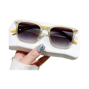 Imagem de Óculos De Sol Para Miopia Estilo Quadrado Unissex Com Proteção UV E Le