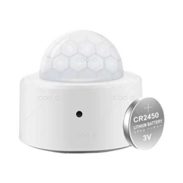 Imagem de Sensor De Movimento PIR Mini Zigbee 3.0 Com Alarme De Luz 2 Em 1 Compa