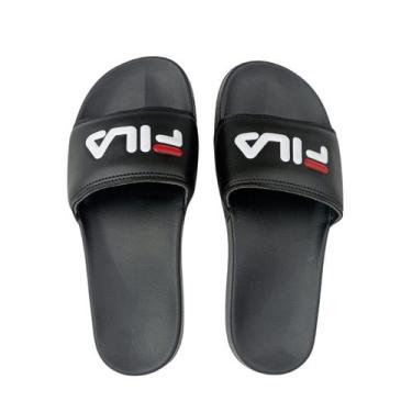 Imagem de Chinelo Masculino Fila 828283 Drifter Basic, Preto, 40