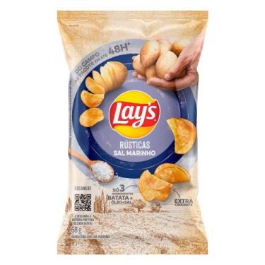 Imagem de Batata Lays Rústicas Sal Marinho 68g