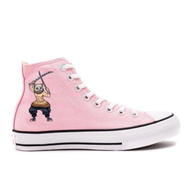 Imagem de Tênis Star Inosuke Demon Slayer Serie Anime Lançamento Filme, Rosa, 37