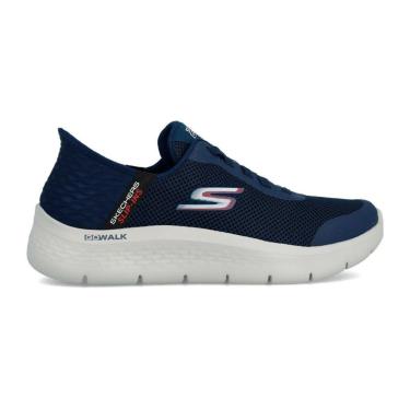 Imagem de Tenis Skechers Go Walk Flex Hands Up Slip-ins Marinho - Masculino-Masculino