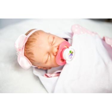 Imagem de Bebê Reborn Menina Twin A Enxoval Completo - Mundo Azul E Rosa