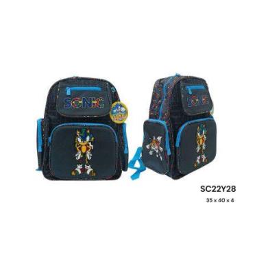 Imagem de Mochila com Rodinhas Infantil Sonic The Hedghog - Xeryus